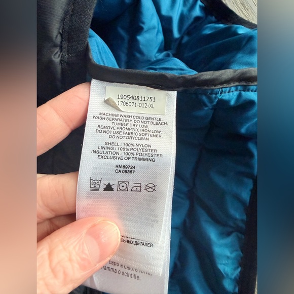 Columbia Puffer Jacket in Black Size XL - Picture 4 of 5